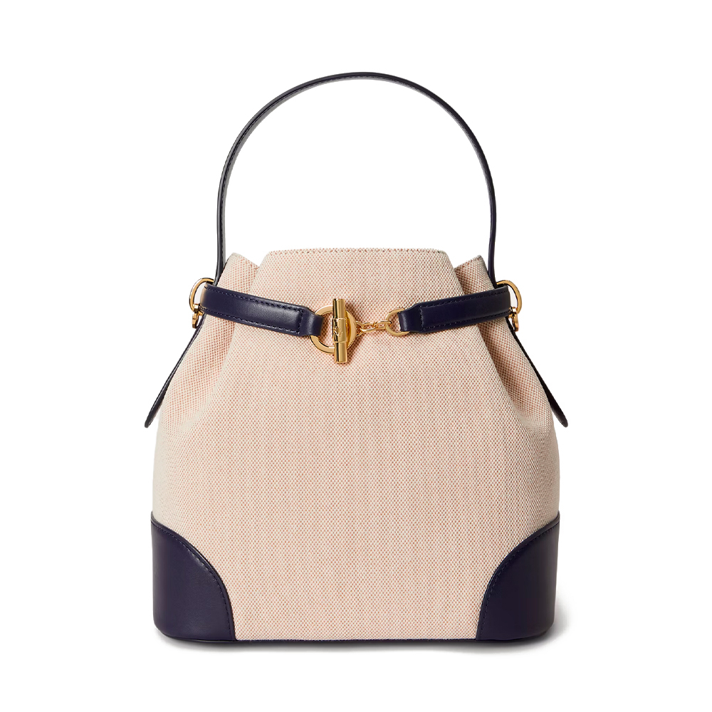 Ralph Lauren Bags Women's Grain Bags, Toiletry Bags And Suitcases For Blaike Medium Canvas Drawstring Bag