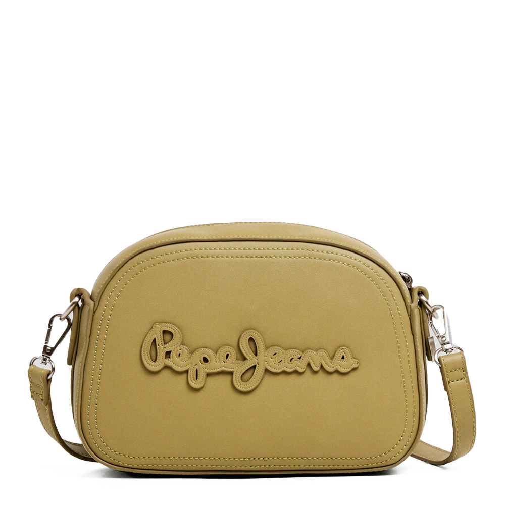 Pepe Jeans Women's Bags, Toiletry Bags And Suitcases For Faux Leather Shoulder Bag With Logo