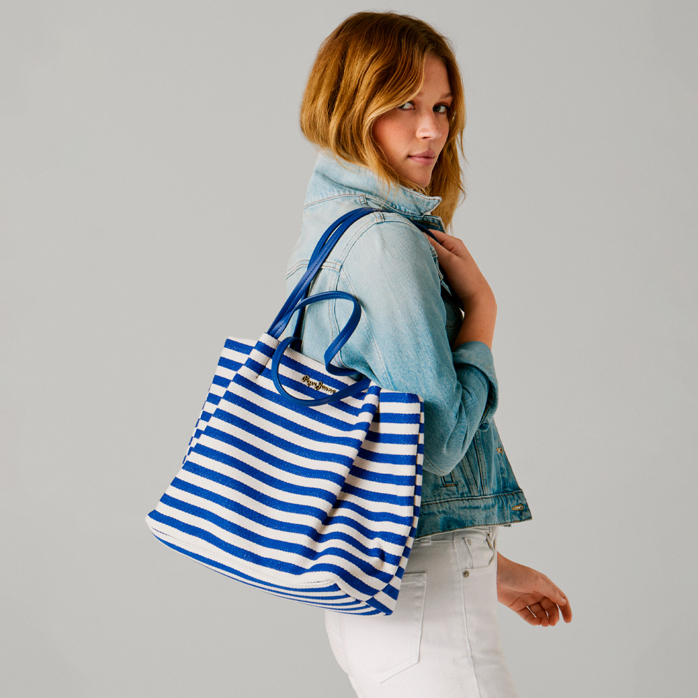 Pepe Jeans Shopper 'Tuesday'  navy / blanco – imagen 5
