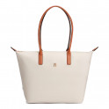 Bolso tote con monograma TH