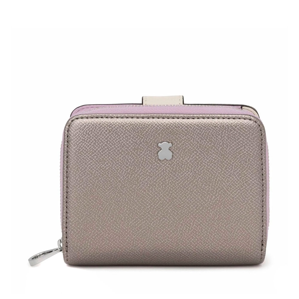 Tous Women's Silver Wallets And Purses New Dubai Small Wallet For