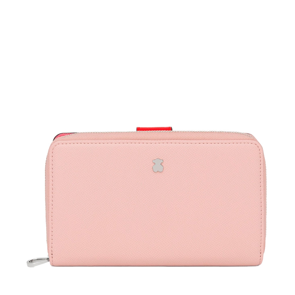 Tous Cartera Dubai Mediana Rosa con Cierre TOUS