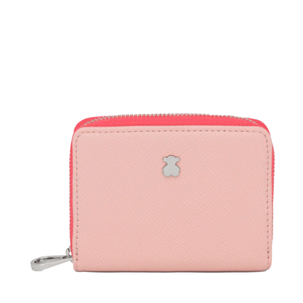 Tous Women's Pink Wallets And Purses Dubai Purse With Closure