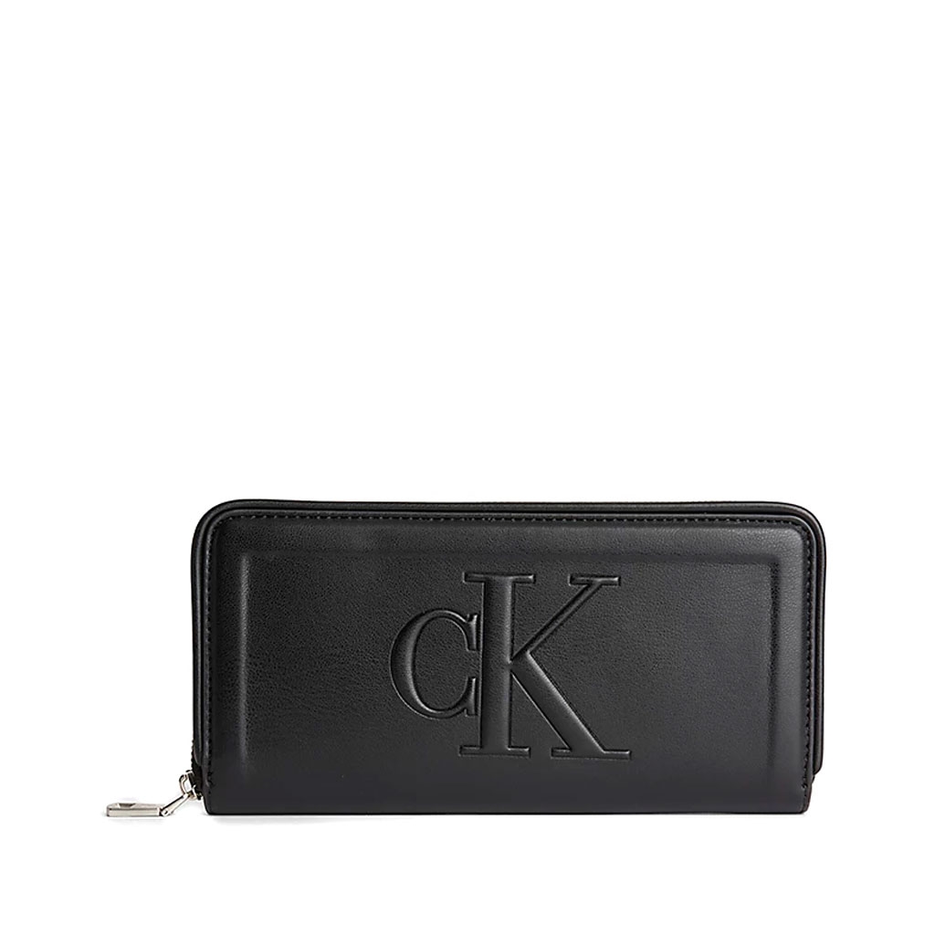 Calvin Klein Jeans Women's Wallets And Purses Wallet With Zipper On The Contour
