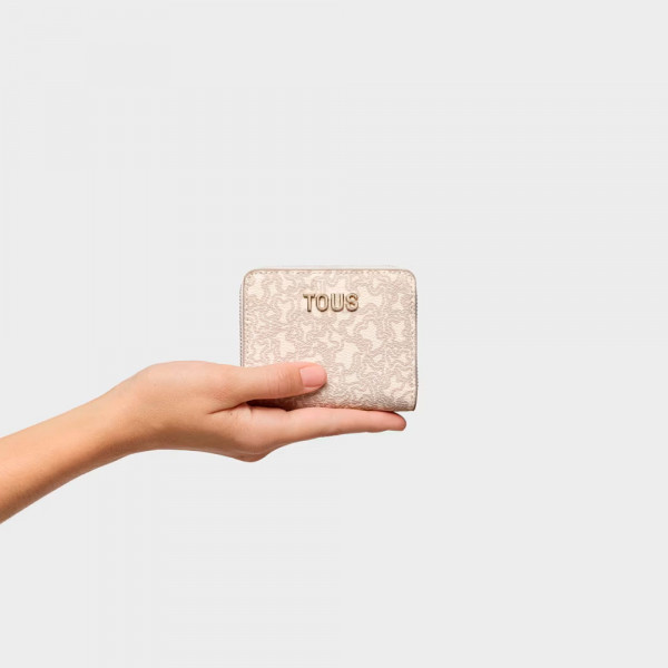 monedero-kaos-mini-lines-beige-tous