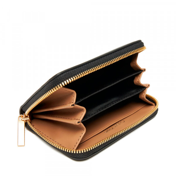 square-wallet-with-zipper-and-metallic-foil-logo