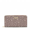 portefeuille-kaos-mini-lines-taupe