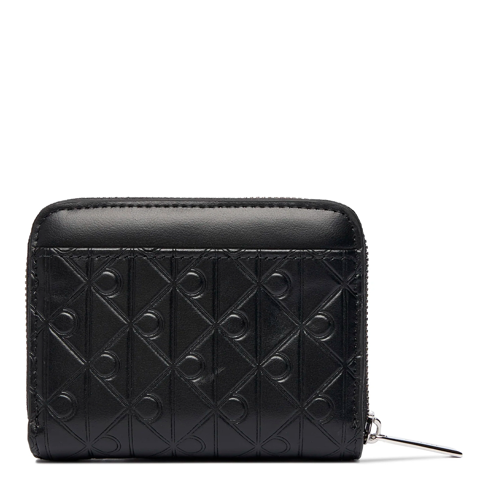 Calvin Klein Jeans Cartera con cremallera y logo emblemático grabado – imagen 2