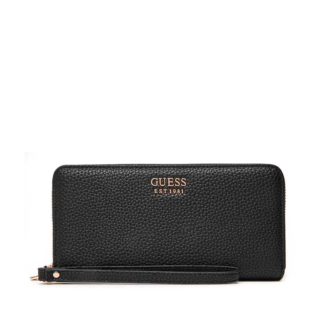 Guess Women's Gold Wallets And Purses Brenton Large Zip Around Wallet