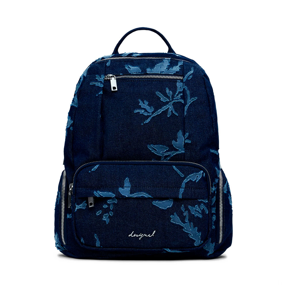 Desigual Women's Backpacks And Fanny Packs For Small Devoré Denim Backpack
