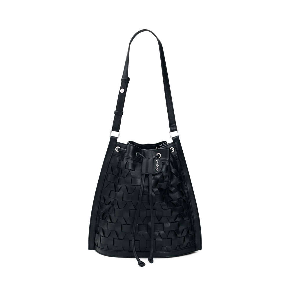 Desigual Women's Black/Dark Backpacks And Fanny Packs For Braided Backpack