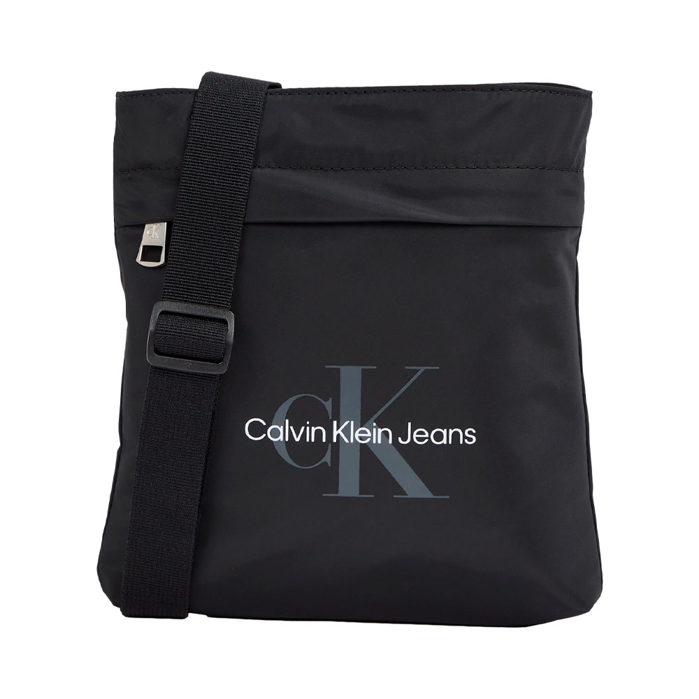 Calvin Klein Jeans Men's Messenger Bags, Toiletry Bags And Suitcases For Flat Shoulder Bag With Logo