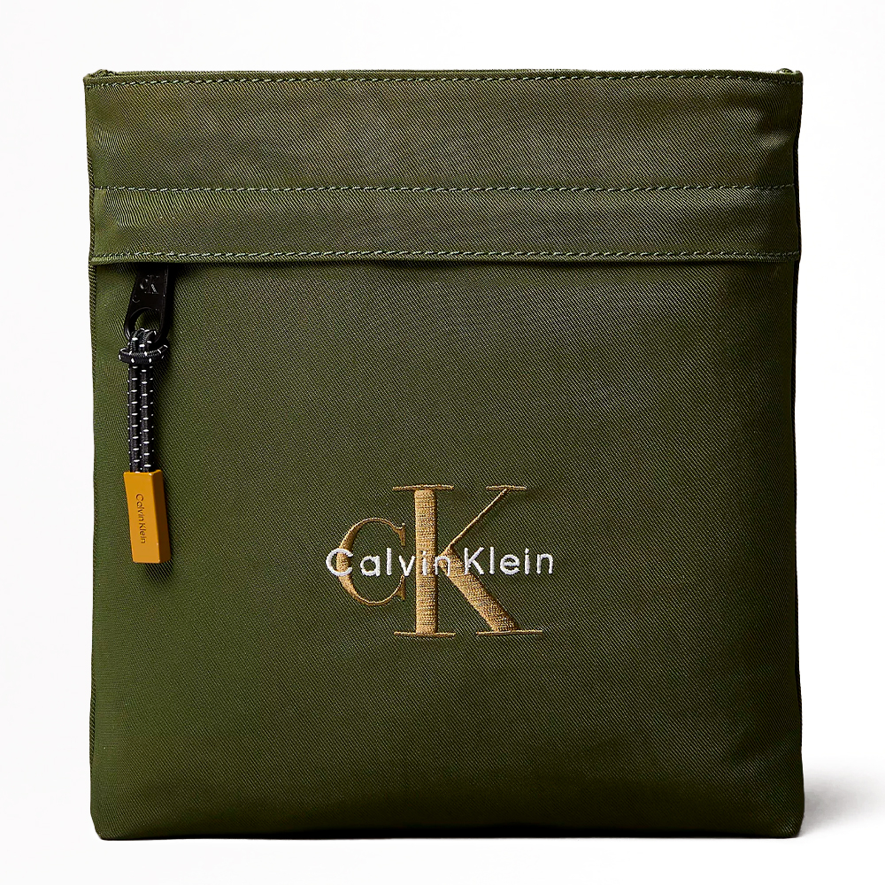 Calvin Klein Jeans Men's Messenger Bags, Toiletry Bags And Suitcases For Flat Nylon Bag With Monogram Logo