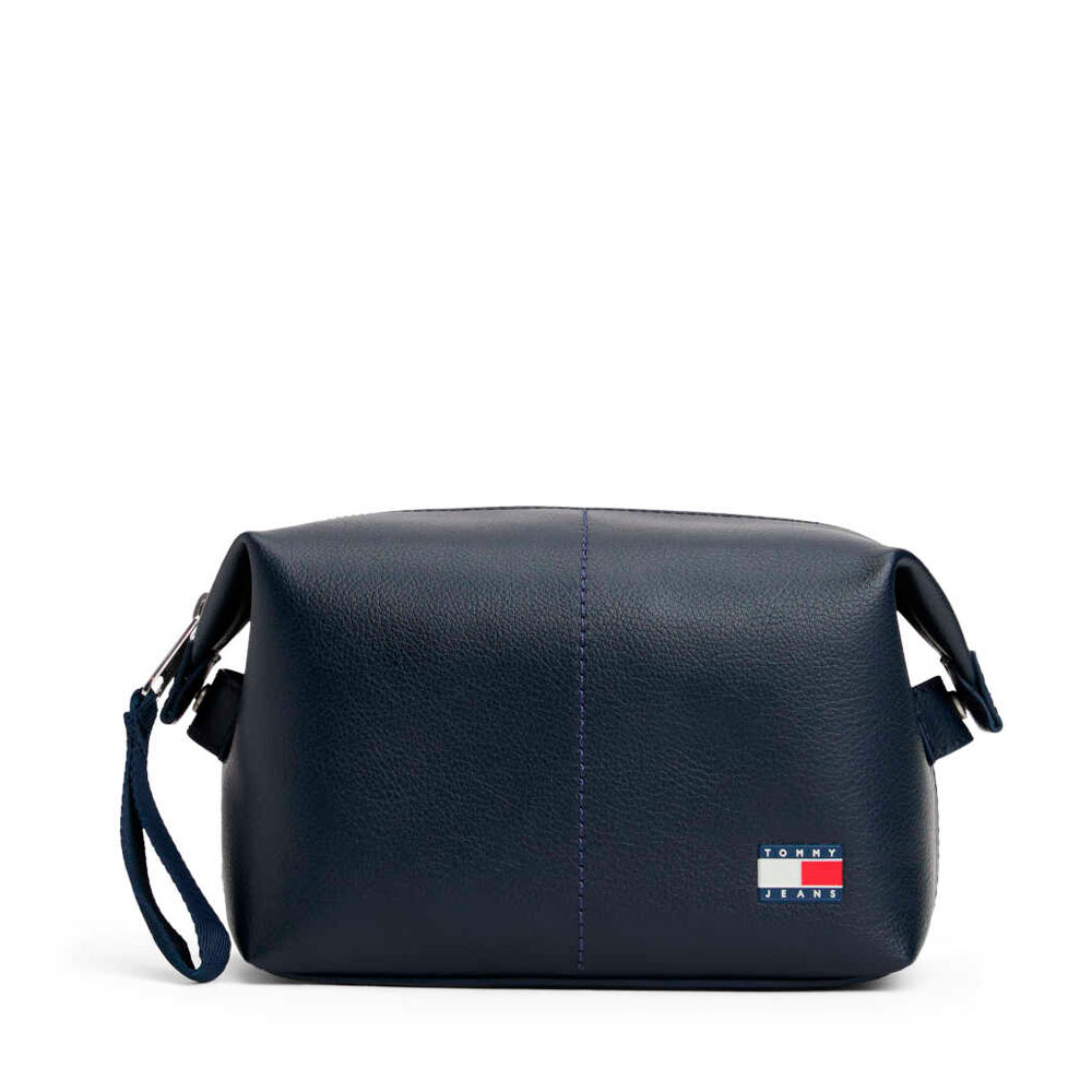 Tommy Hilfiger Bags Men's Messenger Bags, Toiletry Bags And Suitcases For Heritage Leather Toiletry Bag
