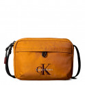 Nylon camera shoulder bag with prominent logo