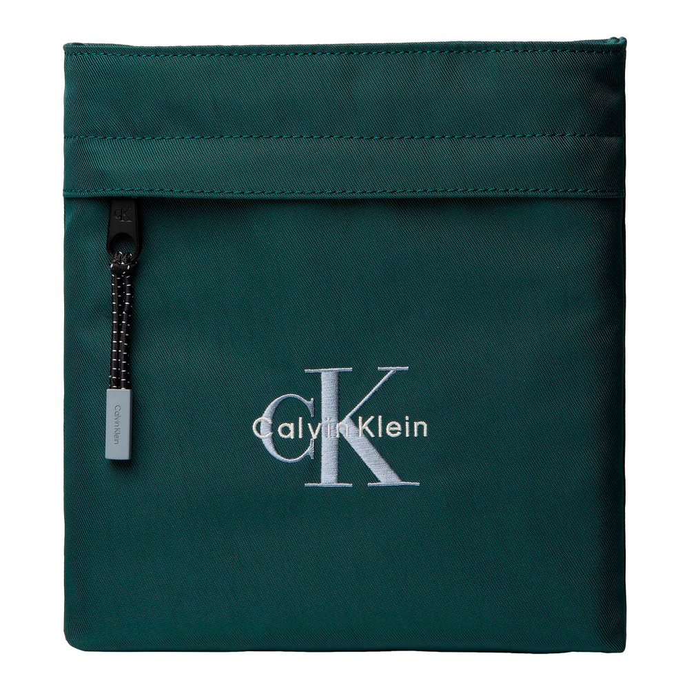 Calvin Klein Jeans Men's Messenger Bags, Toiletry Bags And Suitcases For Flat Nylon Bag With Monogram Logo