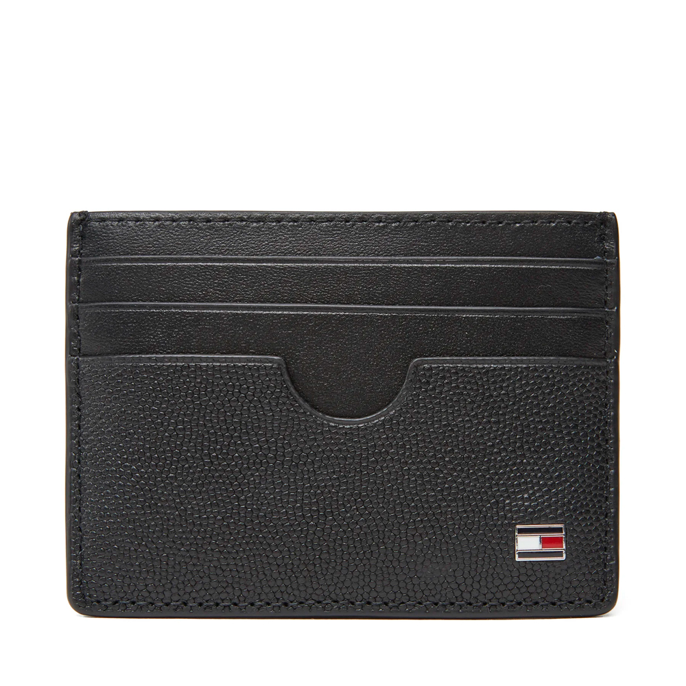 Tommy Hilfiger Bags Men's Wallets And Purses For Leather Card Holder With Enameled Logo