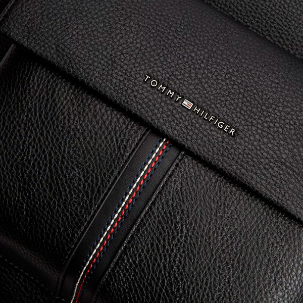 textured-backpack-with-flap-pocket