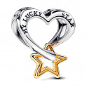 Heart and Lucky Star Charm 763513C00