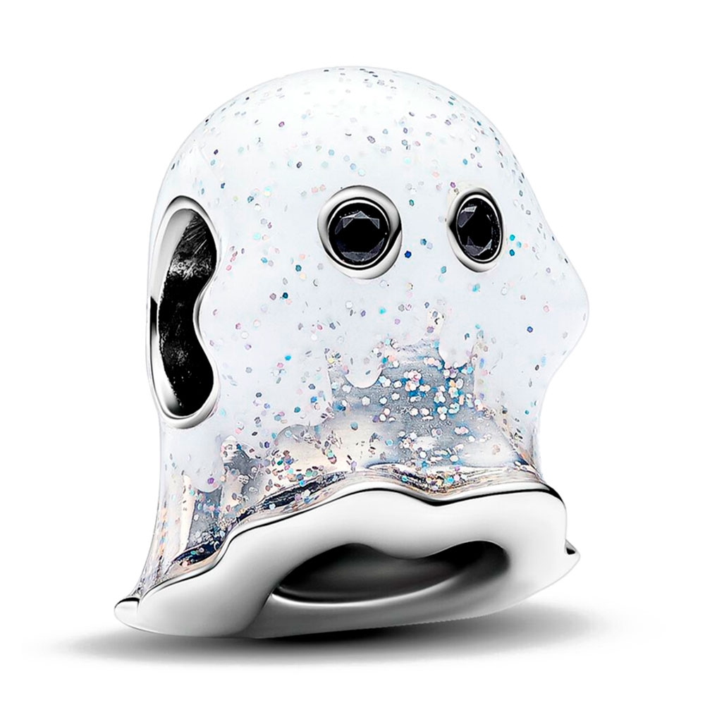 Pandora Dark Charms Glow In The Boo Ghost Charm 793404C01
