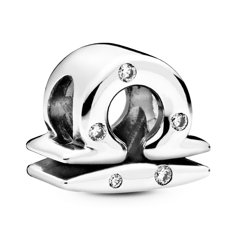 Pandora Silver Charms Bright Libra Zodiac Charm 798424C01