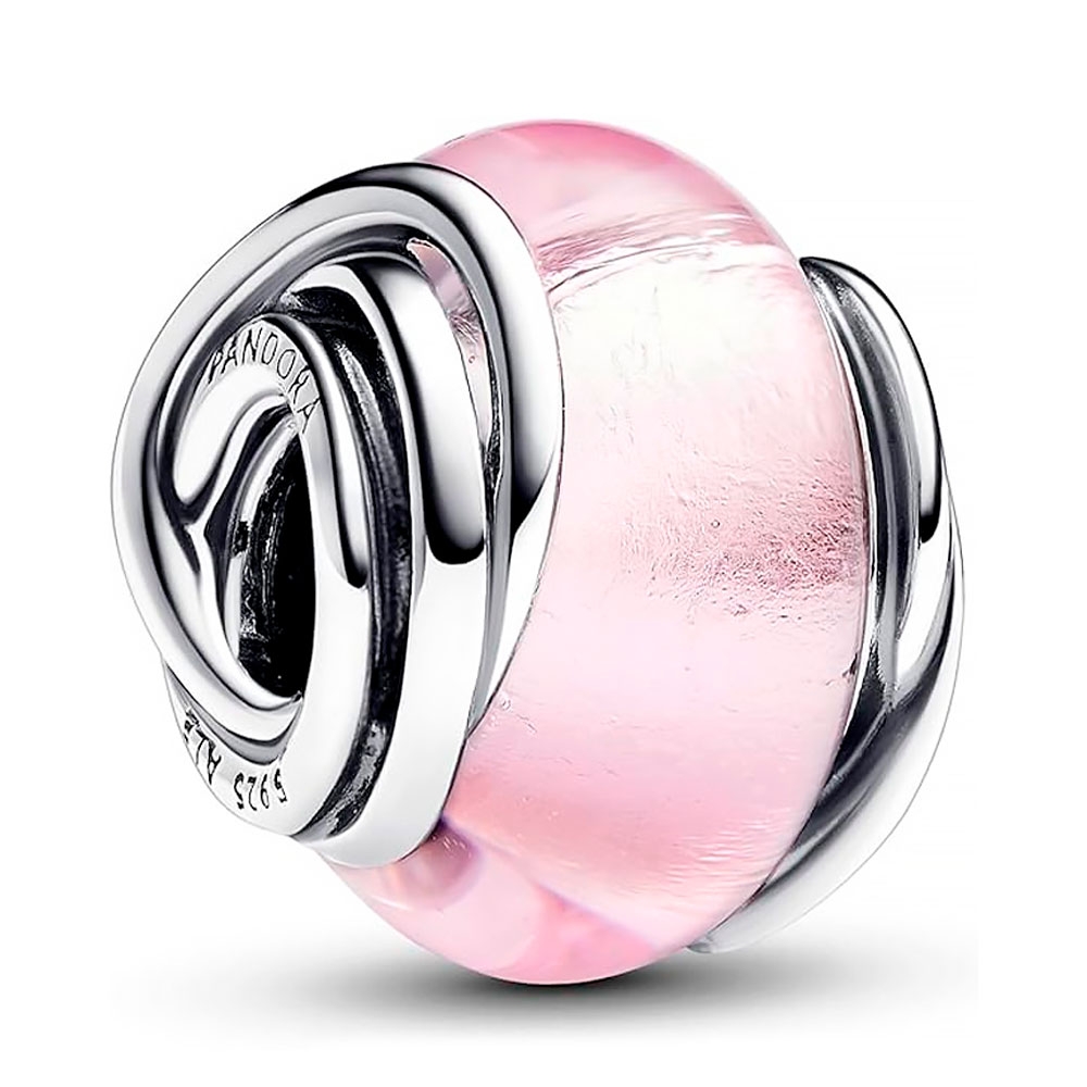 Pandora Pink Charms Wrapped Murano Glass Charm 793241C00