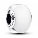 MINI CHARME EN VERRE DE MURANO BLANC 793118C00