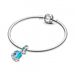 MURANO GLASS OCTOPUS PENDANT CHARM 791694C01 - Sabina