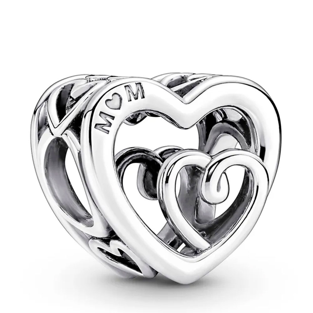 Pandora Silver Charms Infinite Intertwined Hearts Charm 790800C00