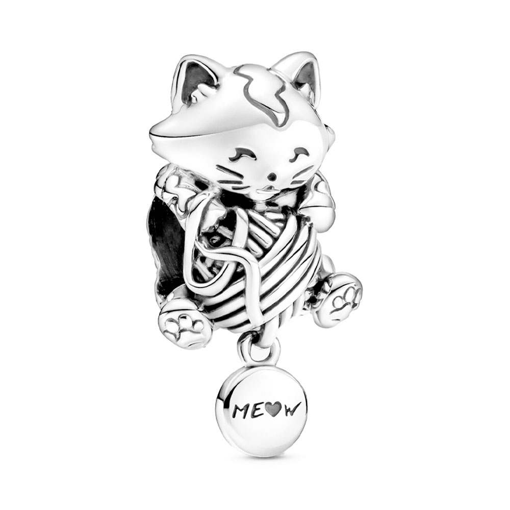 Pandora Charms CHARM-KÄTZCHEN UND WOLLKÄUSCH 799535C00