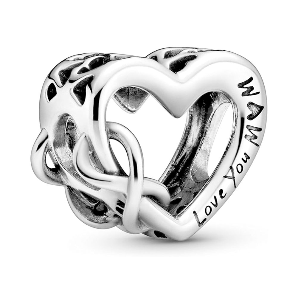 Pandora CHARM CORAZÓN INFINITO TE QUIERO MAMÁ 798825C00