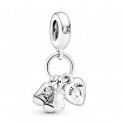 Breloque pendentif en argent sterling Mon b&eacute;b&eacute; 798106CZ