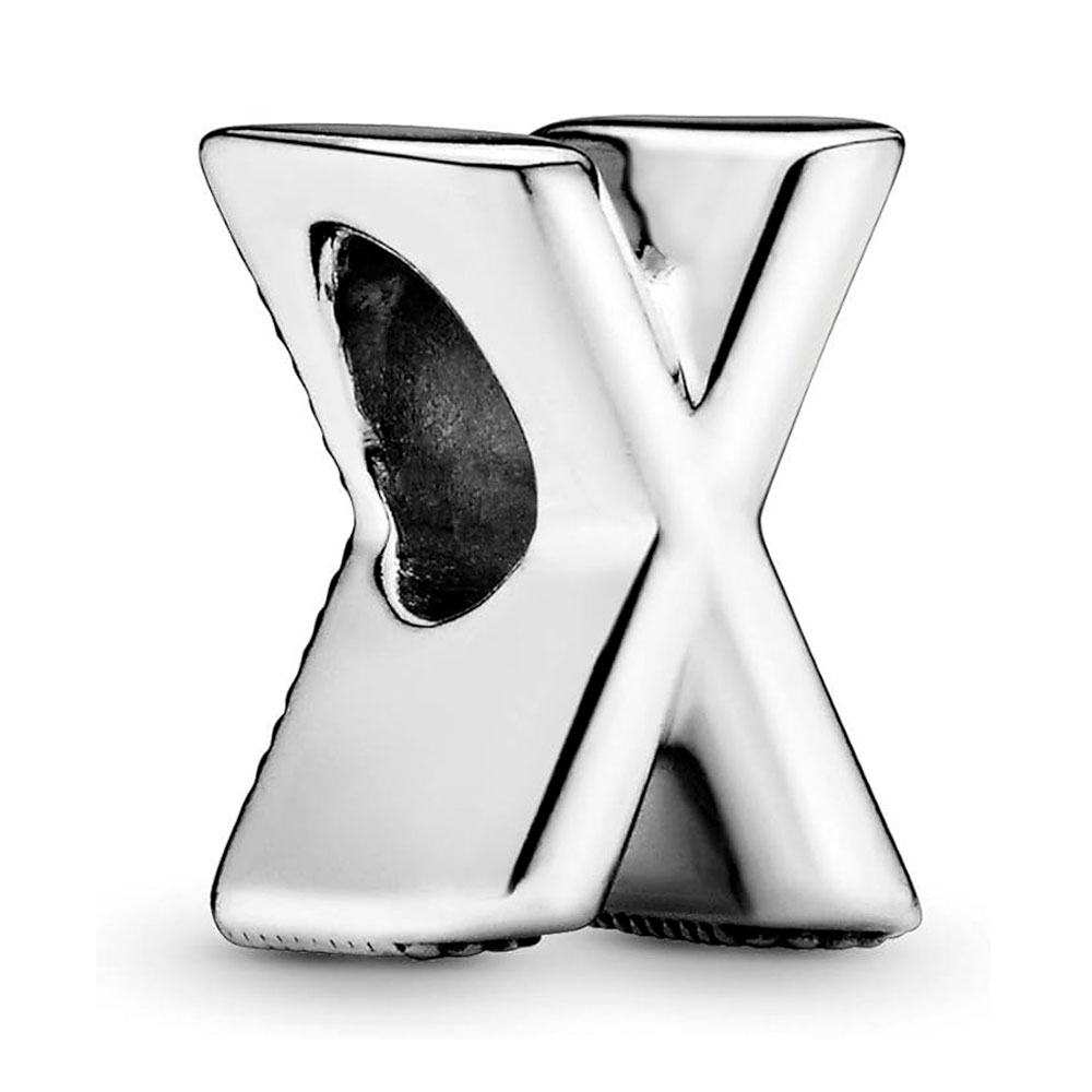 Pandora CHARM EN PLATA DE LEY LETRA X 797478