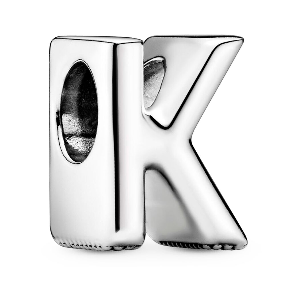 Pandora Silver Charms Charm In Sterling Letter K 797465