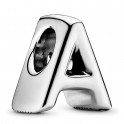 Sterling silver charm Letter A 797455