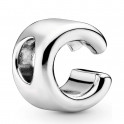 Sterling silver charm Letter C 797457