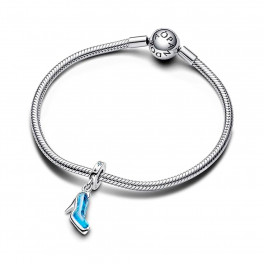 DISNEY CINDERELLA GLASS SHOE PENDANT CHARM 793071C01 - Sabina