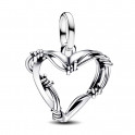 Wire Heart Locket Charm 793449C00