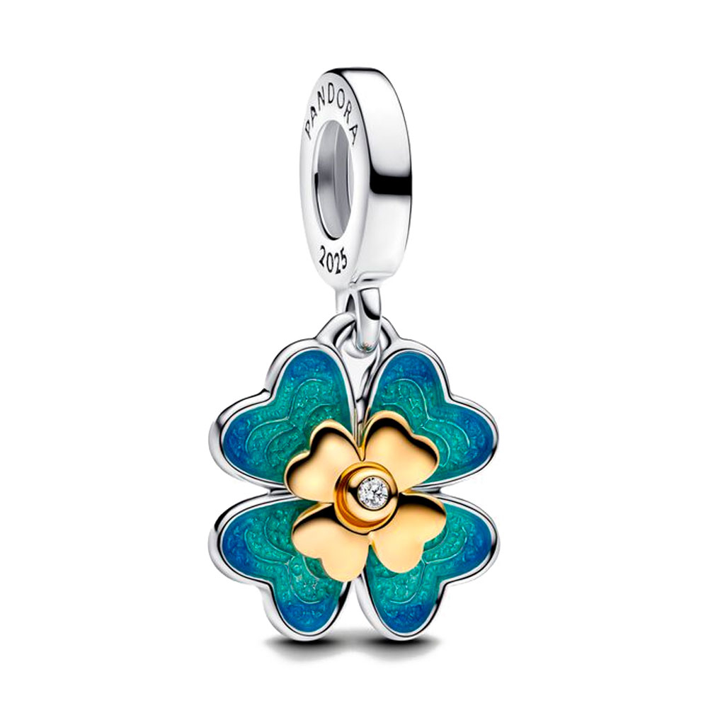 Pandora Charm Colgante Pandora Club 2025 Trébol de Cuatro Hojas 763624C01