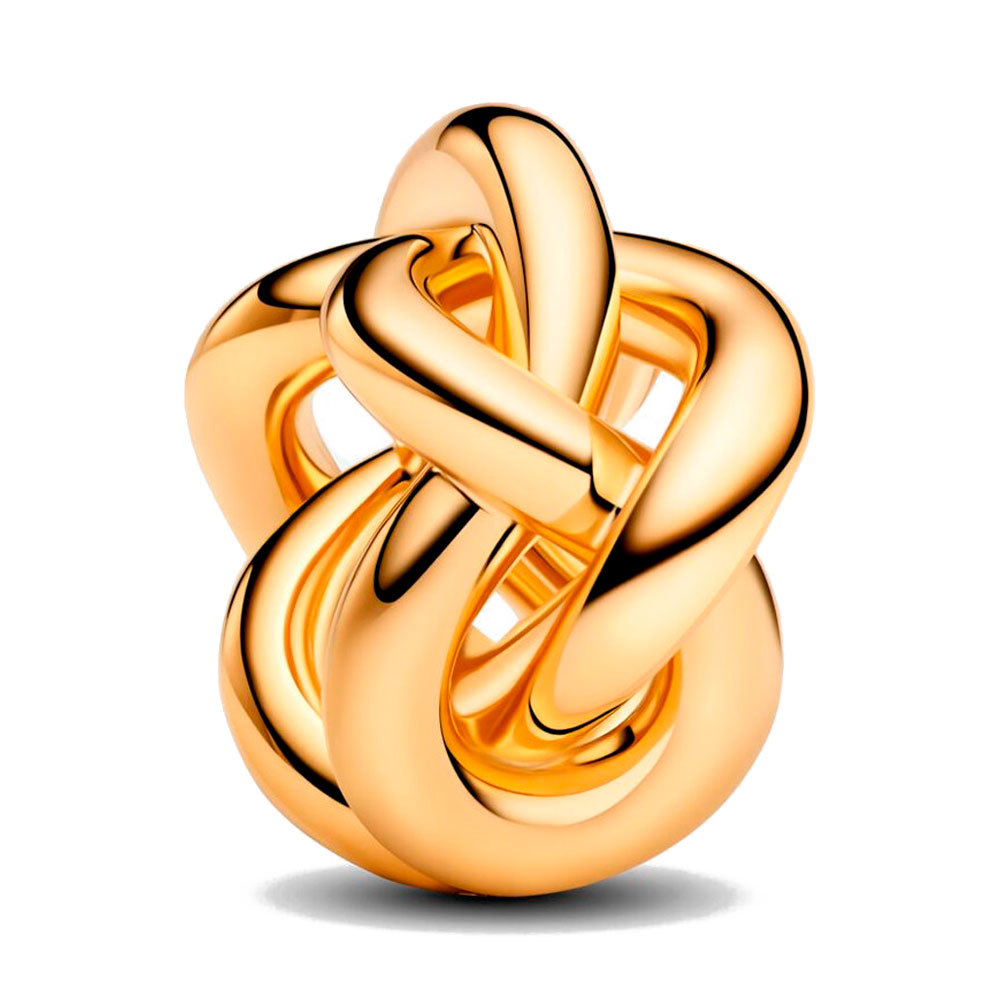 Pandora Gold Charms Infinity Knot Charm 763755C00
