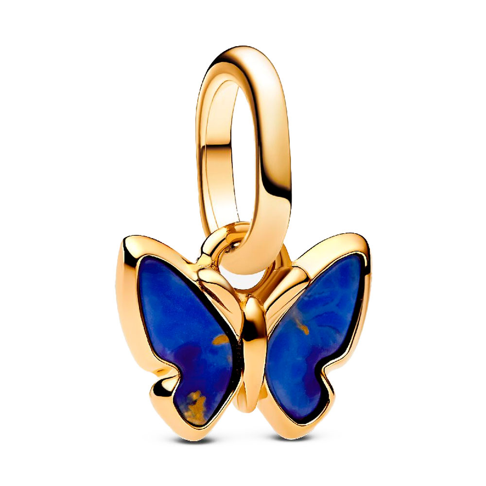 Pandora Blue Charms Charm Mini Butterfly Pendant 763825C01
