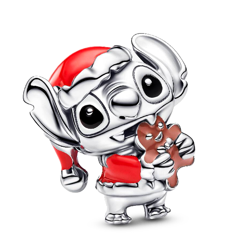 Pandora Charm Stitch Navideño de Disney