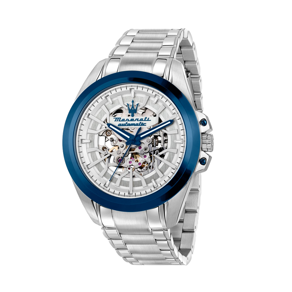 Maserati Men's Silver/Blue ’S Watches Traguardo Watch R8823112006