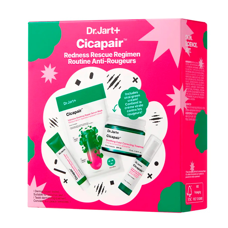 Dr. Jart + Drjart Set Cicapair Redness Rescue Estuche