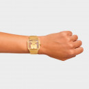orologio-analogico-d-bear-party-con-bracciale-in-acciaio-dorato