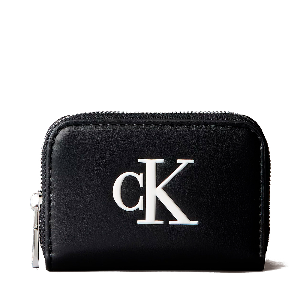 Calvin Klein Jeans Women's Wallets And Purses Zip-Up Wallet With Monogram