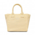 Mini Raffia Beach Shopper Tote Bag