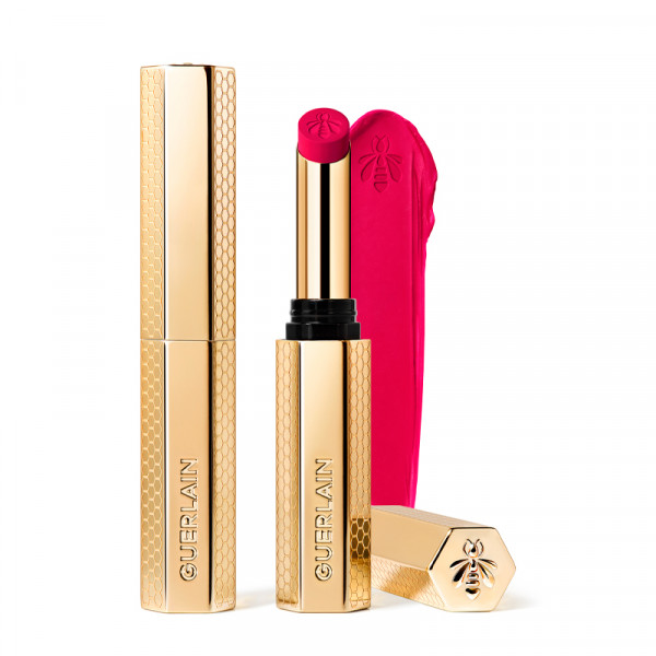guerlain-kisskiss-bee-glow-matte-de-matte-lipstick-met-honing-die-niet-afgeeft