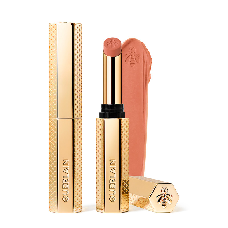 Guerlain Labiales KissKiss Bee Glow Matte El labial mate con miel que desafía la transferencia