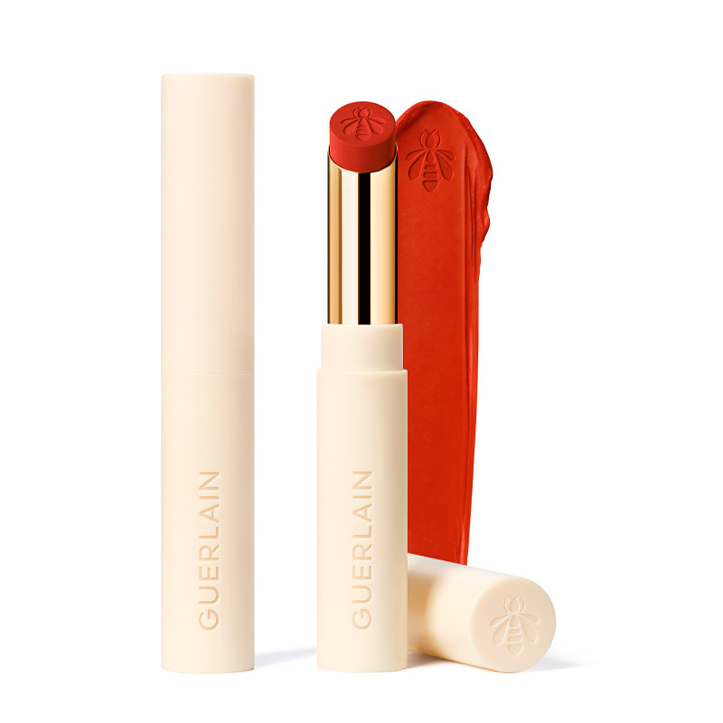 Guerlain Labiales KissKiss Bee Glow Matte Recarga - Color intenso y confort en versión sostenible